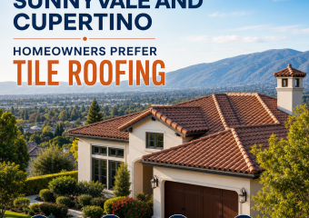 Sunnyvale home with durable, energy-efficient tile roofing and timeless curb appeal